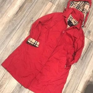 Authentic Burberry Raincoat size 6